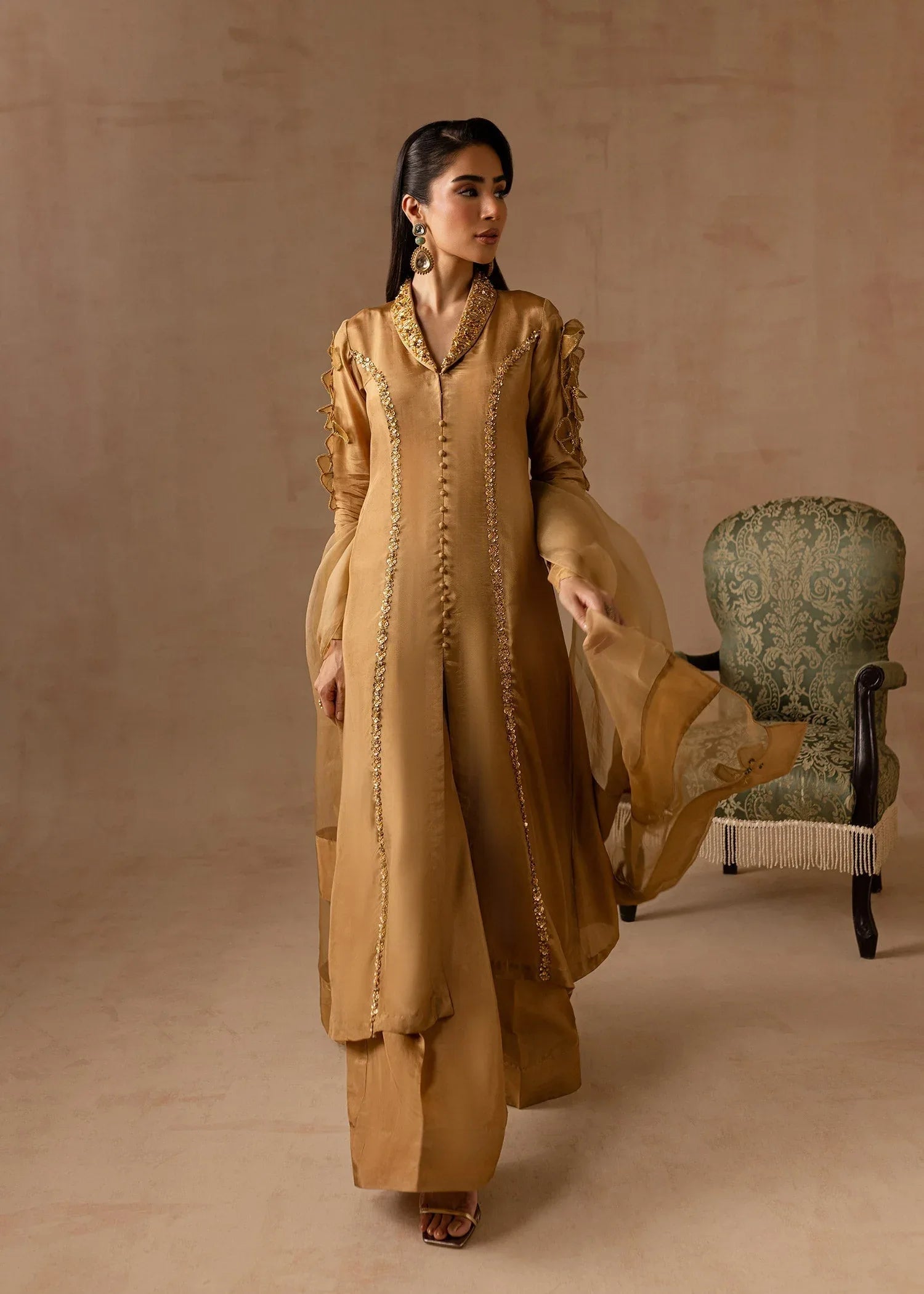 Maria Osama Khan | Noir Bliss Luxury Formals | Bliss - Aqsa Fabrics