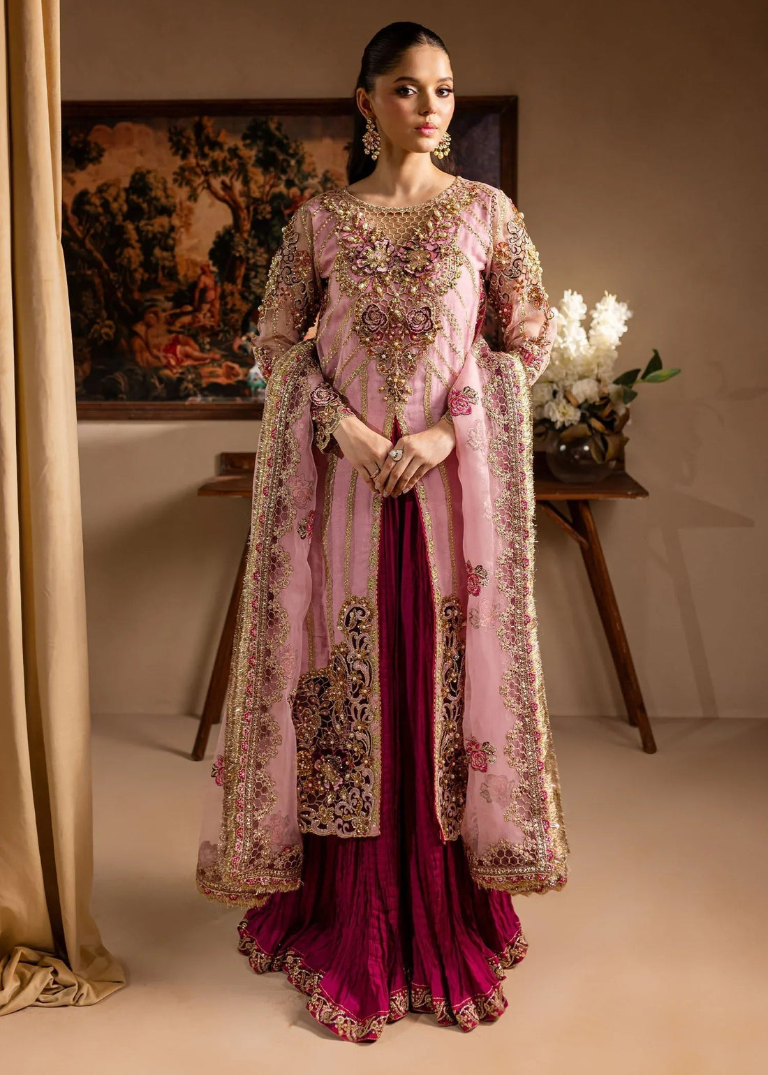 Maria Osama Khan | Lamhay Wedding Festive | Zarmina - Aqsa Fabrics