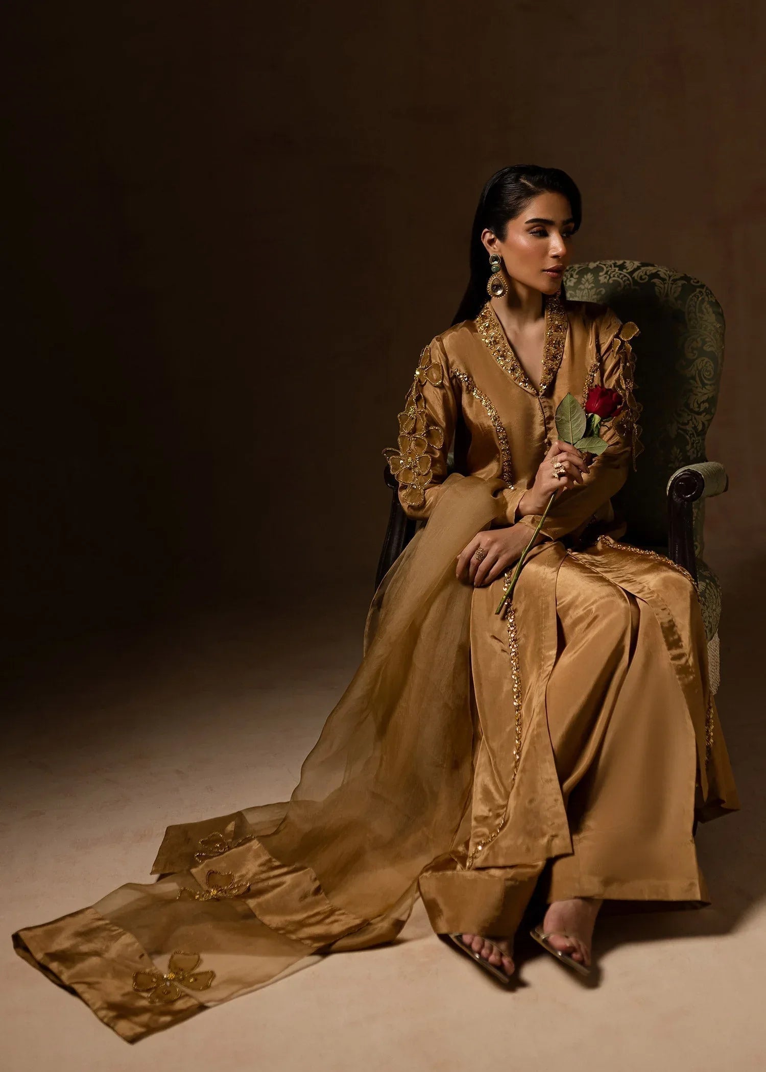 Maria Osama Khan | Noir Bliss Luxury Formals | Bliss - Aqsa Fabrics