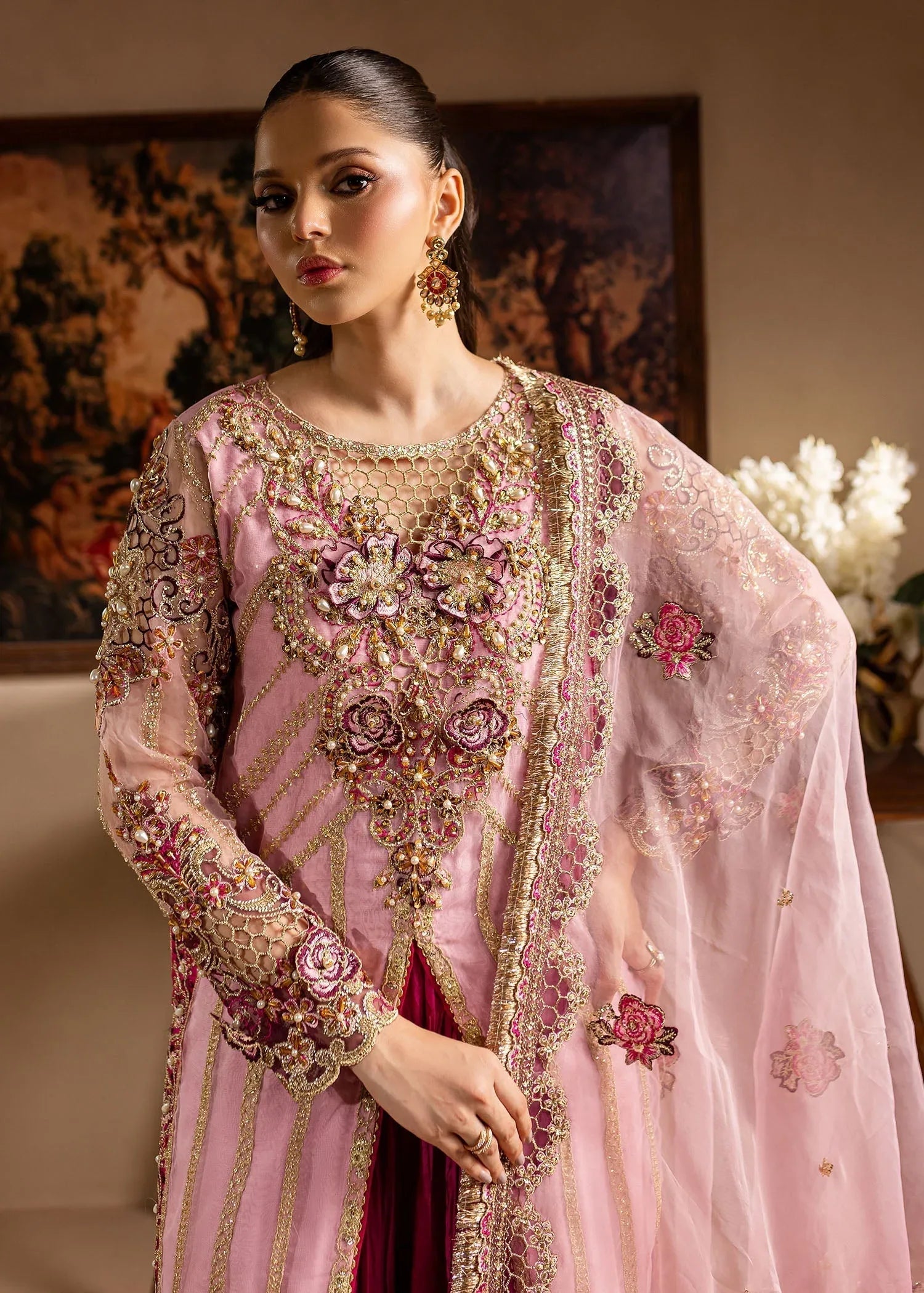 Maria Osama Khan | Lamhay Wedding Festive | Zarmina - Aqsa Fabrics