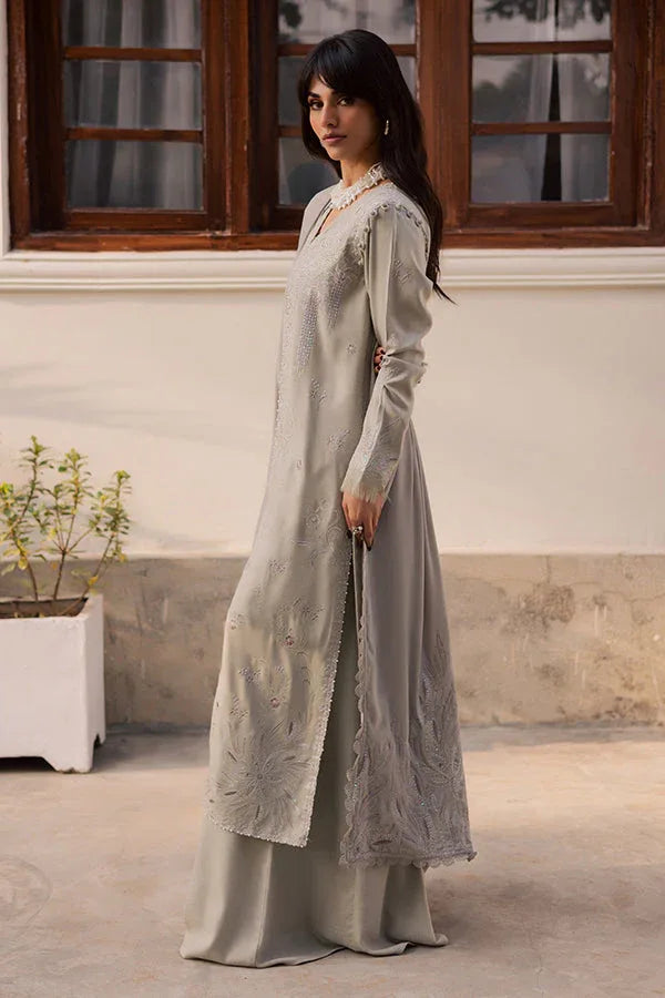 Nureh | Exclusive Leather Peach | NE-214 - Aqsa Fabrics