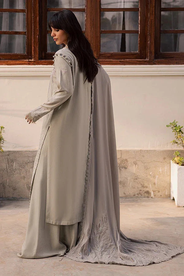 Nureh | Exclusive Leather Peach | NE-214 - Aqsa Fabrics