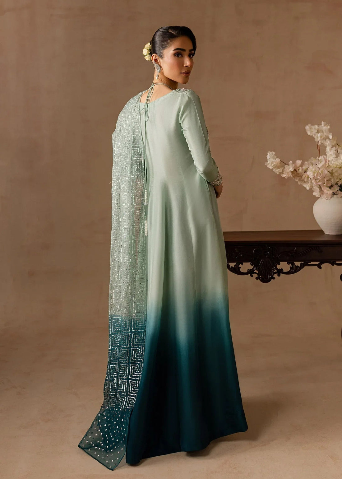 Maria Osama Khan | Noir Bliss Luxury Formals | Aazure - Aqsa Fabrics