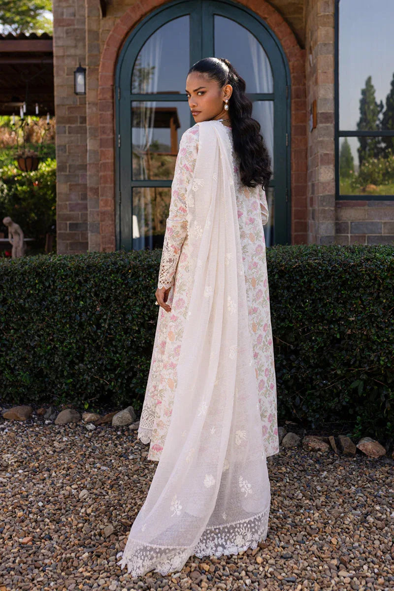 Qalamkar | Q Line Lawn 25 | QM-18 Feeha - Aqsa Fabrics