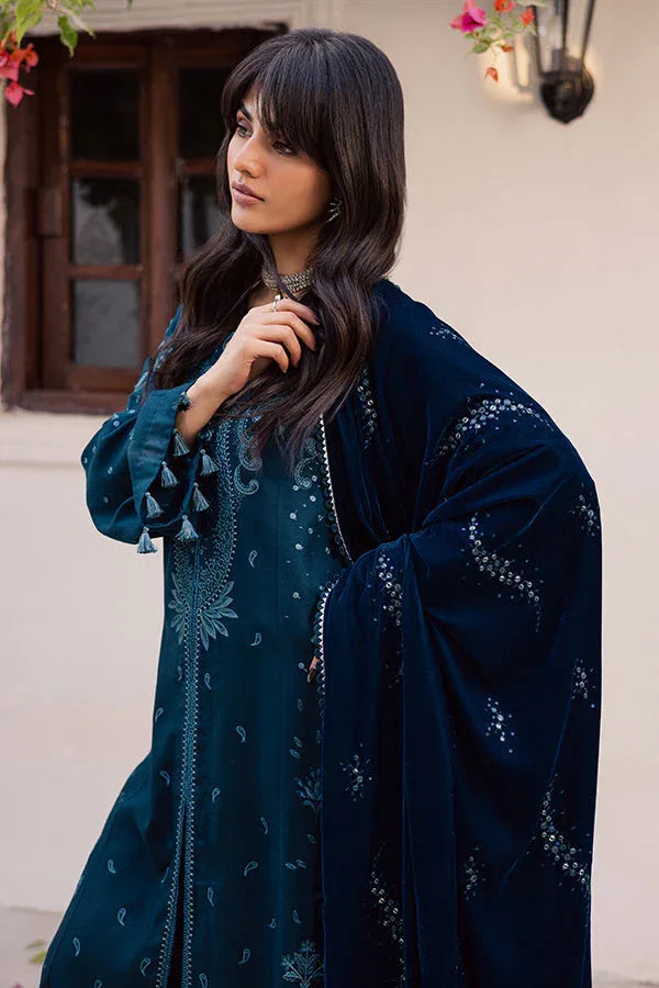 Nureh | Exclusive Leather Peach | NE-210 - Aqsa Fabrics