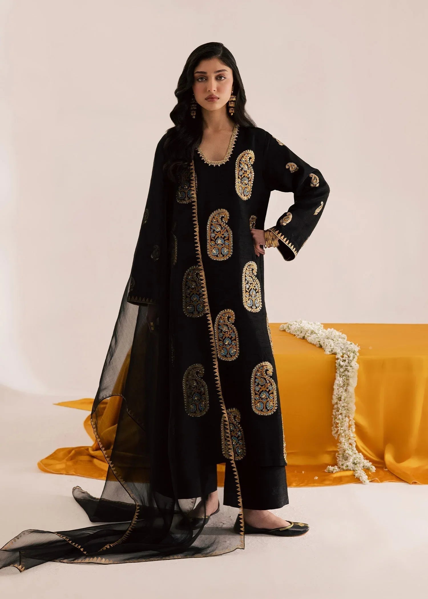 Sadaf Fawad Khan | Silk Luxury Pret 26 | Zarina