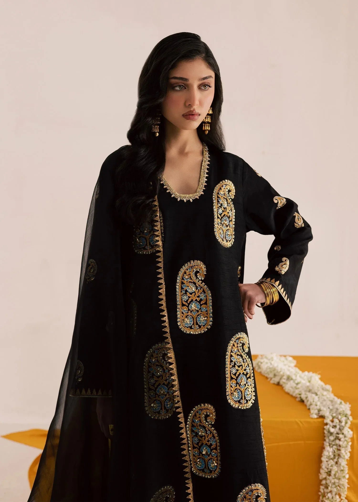 Sadaf Fawad Khan | Silk Luxury Pret 26 | Zarina