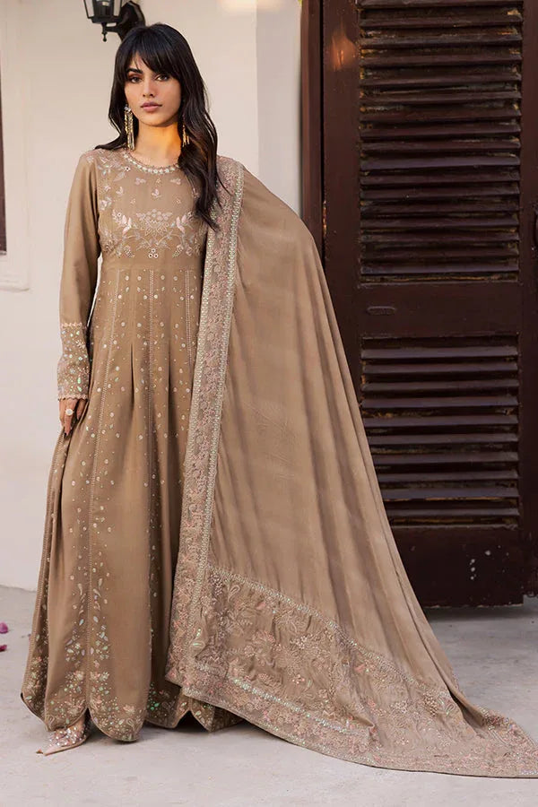 Nureh | Exclusive Leather Peach | NE-212 - Aqsa Fabrics