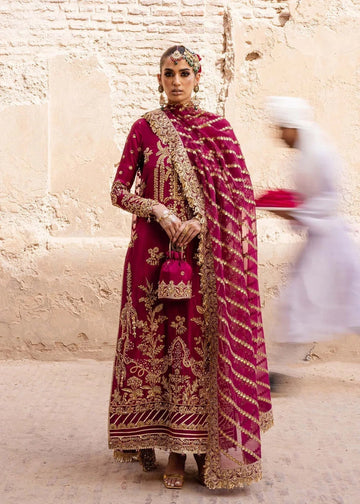 Akbar Aslam | Dastaan Luxury Formals | Gulebahar - Aqsa Fabrics