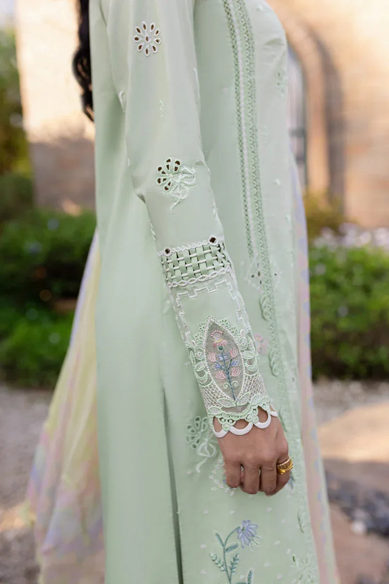Qalamkar | Q Line Lawn 25 | QM-08 Maia - Aqsa Fabrics