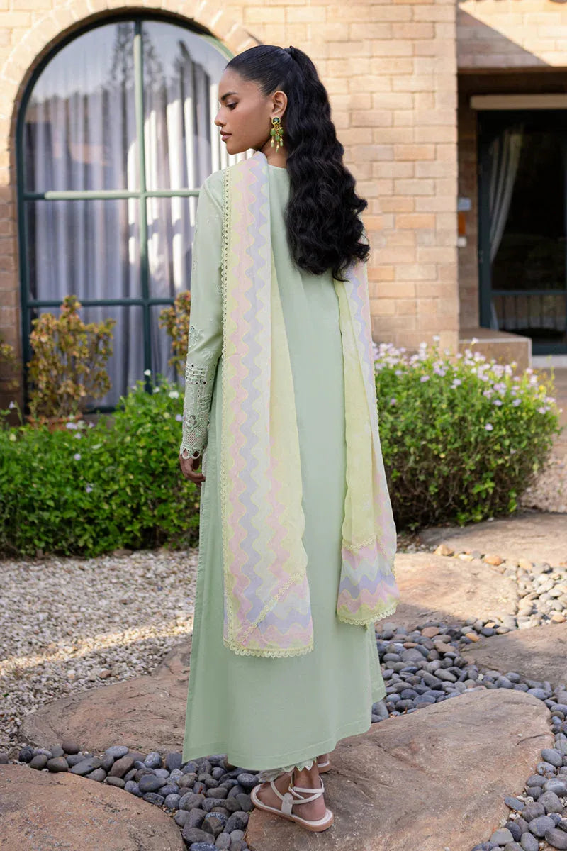 Qalamkar | Q Line Lawn 25 | QM-08 Maia - Aqsa Fabrics