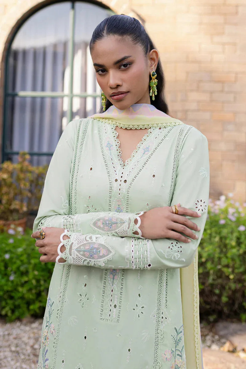 Qalamkar | Q Line Lawn 25 | QM-08 Maia - Aqsa Fabrics