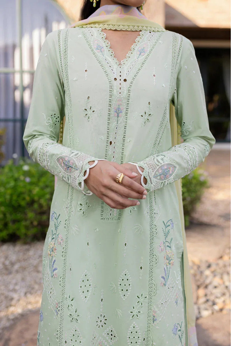 Qalamkar | Q Line Lawn 25 | QM-08 Maia - Aqsa Fabrics