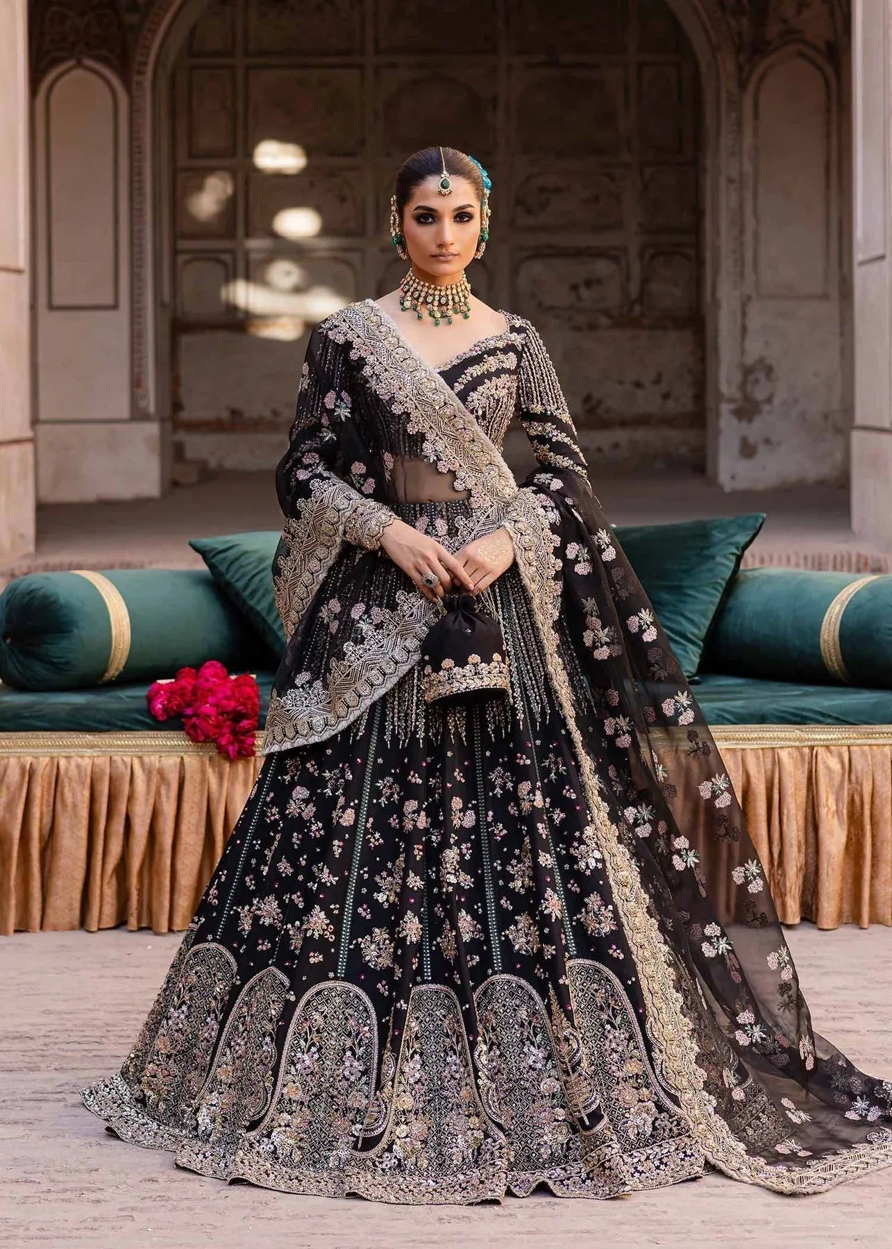 Akbar Aslam | Dastaan Luxury Formals | Nehaab - Aqsa Fabrics