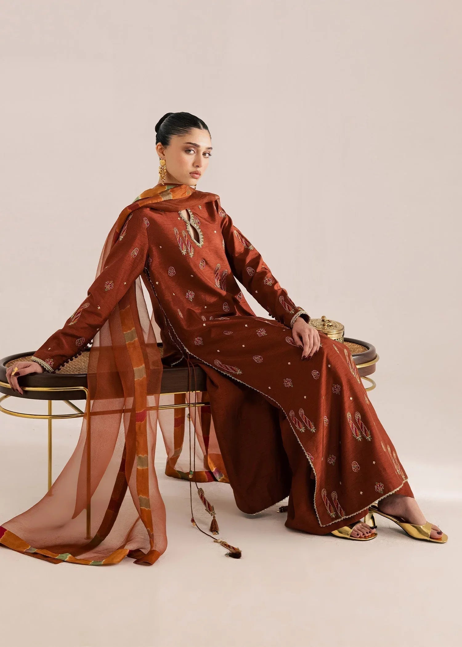 Sadaf Fawad Khan | Silk Luxury Pret 26 | Zaleh