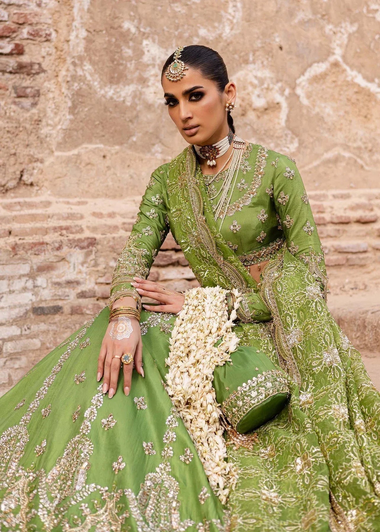 Akbar Aslam | Dastaan Luxury Formals | Nashmira - Aqsa Fabrics
