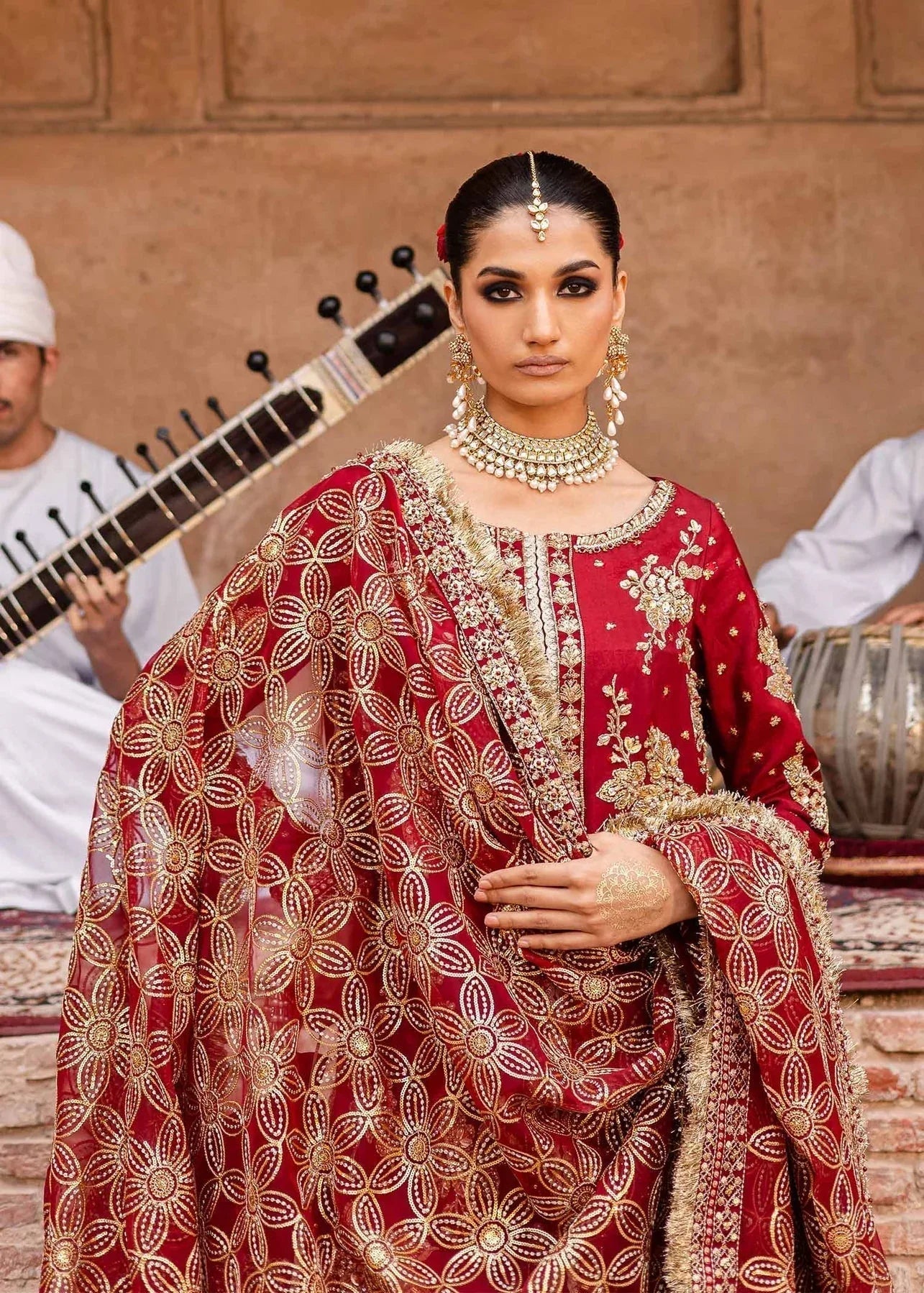 Akbar Aslam | Dastaan Luxury Formals | Arusa - Aqsa Fabrics