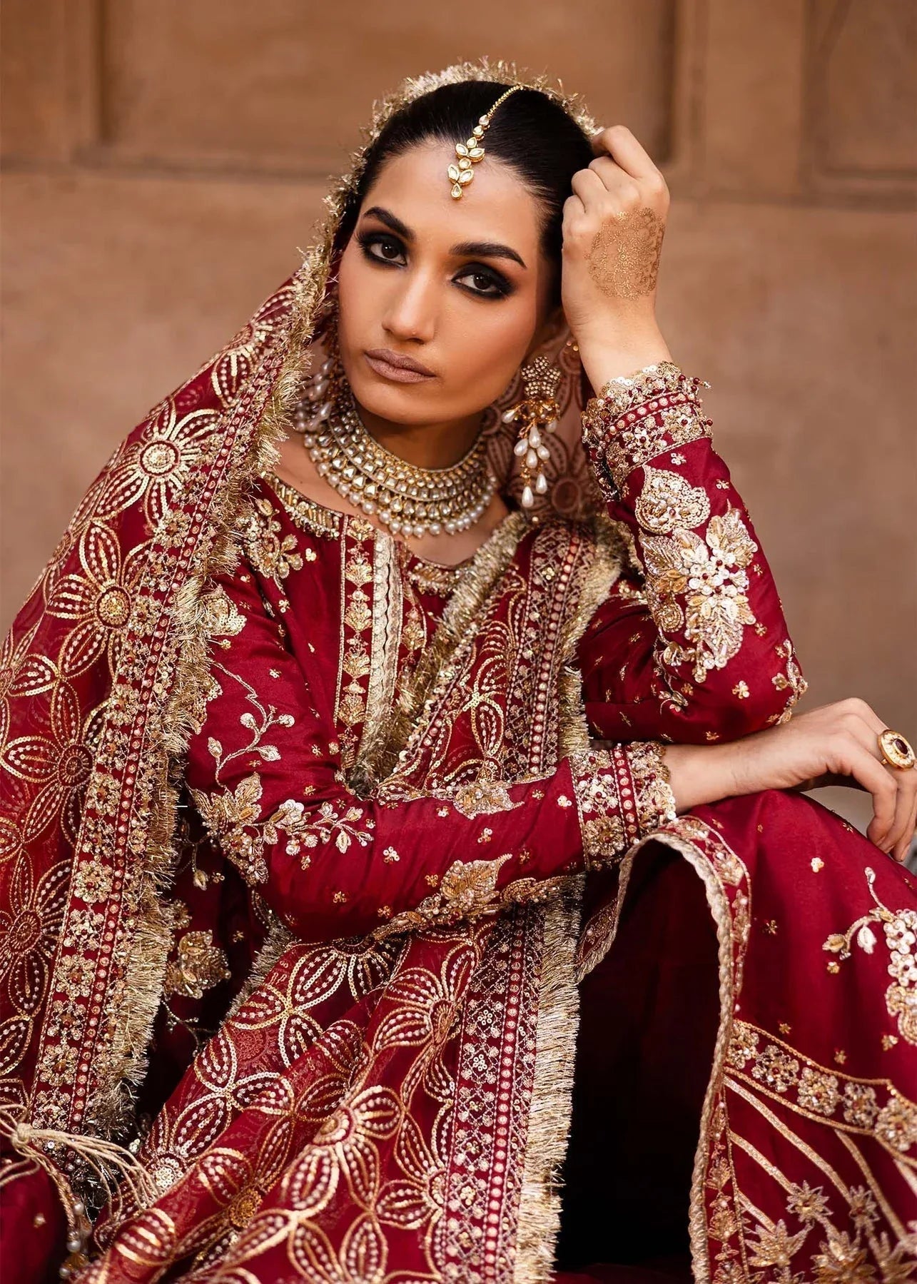Akbar Aslam | Dastaan Luxury Formals | Arusa - Aqsa Fabrics