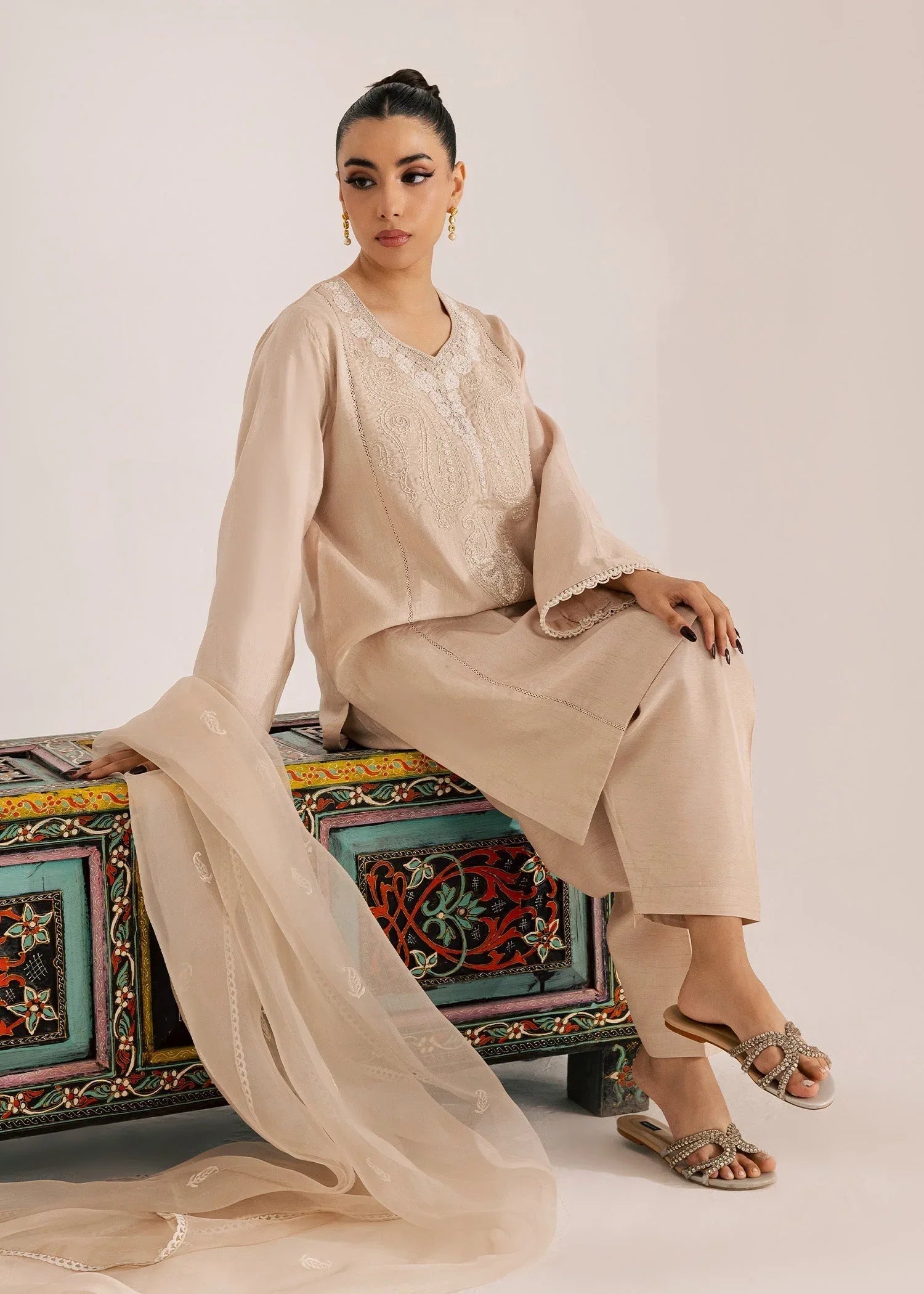 Sadaf Fawad Khan | Silk Luxury Pret 26 | Neesha