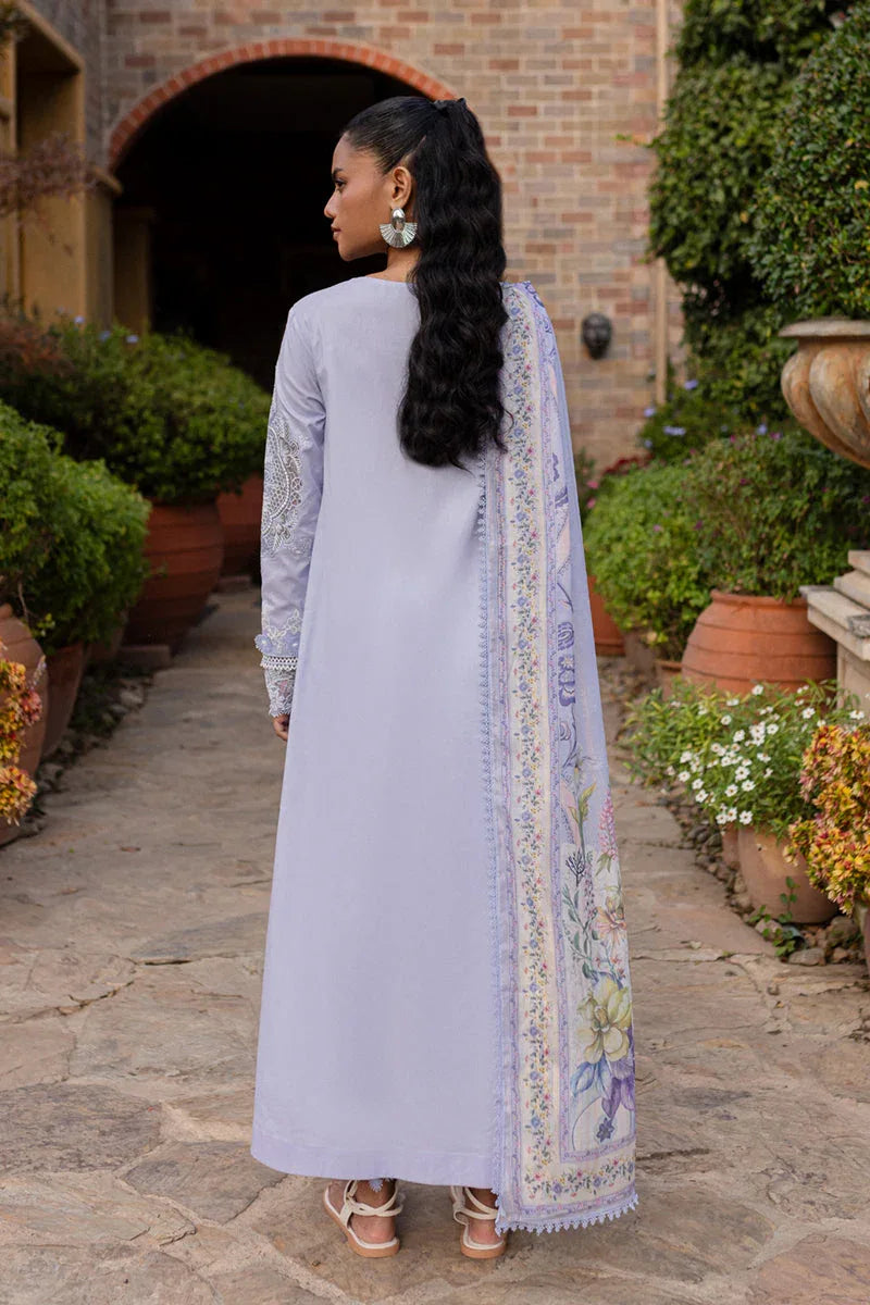 Qalamkar | Q Line Lawn 25 | QM-17 Lyla - Aqsa Fabrics