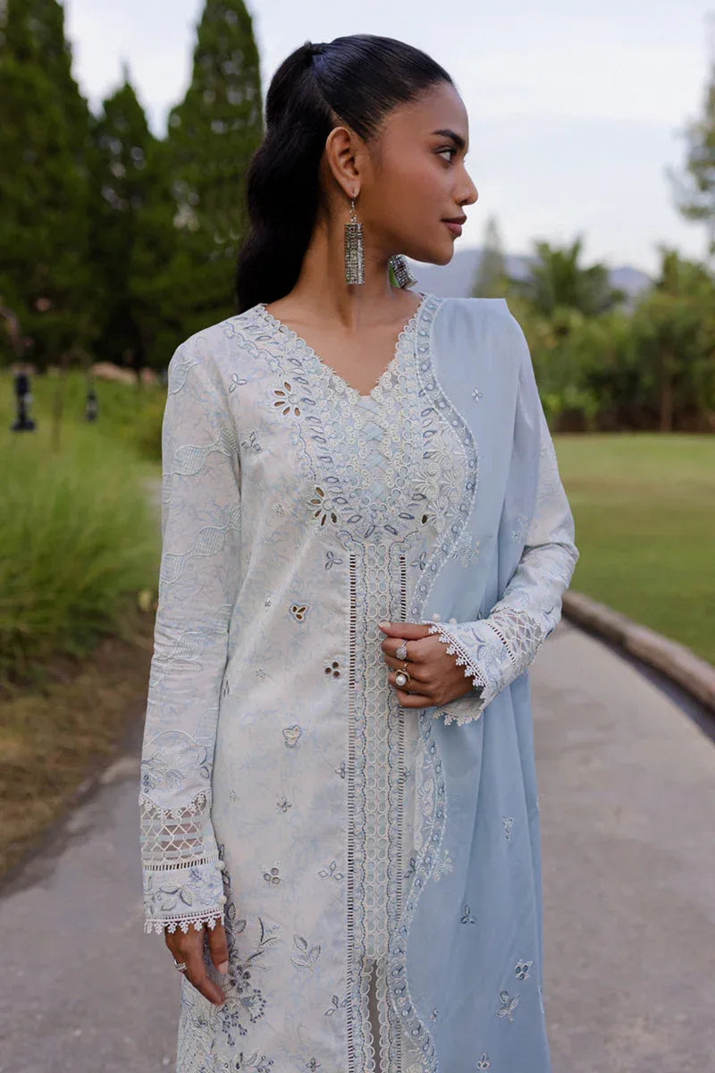 Qalamkar | Q Line Lawn 25 | QM-07 Kian - Aqsa Fabrics