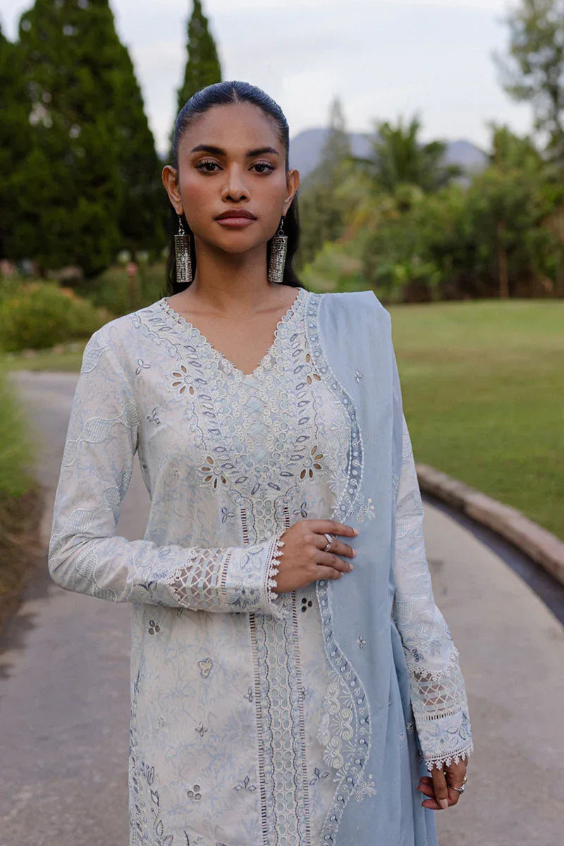 Qalamkar | Q Line Lawn 25 | QM-07 Kian - Aqsa Fabrics