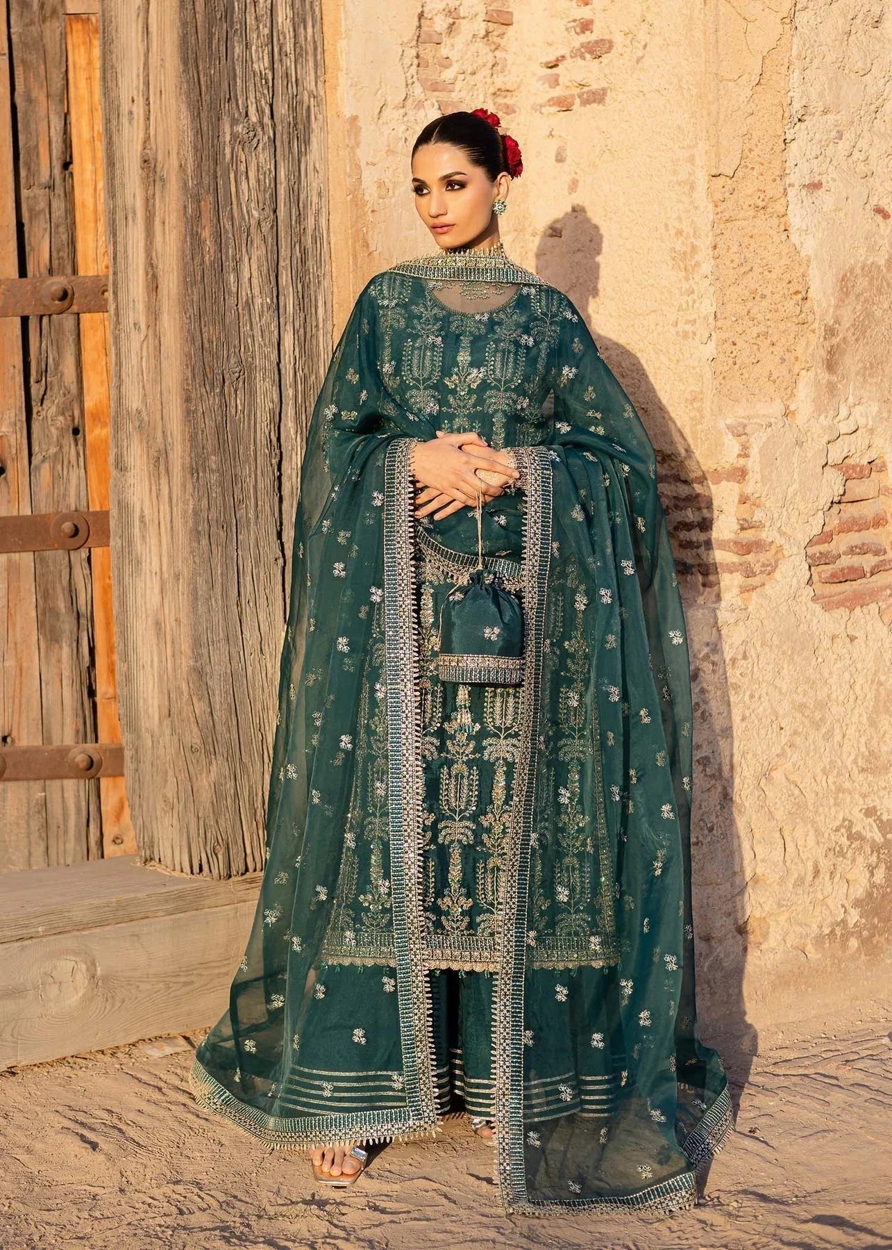 Akbar Aslam | Dastaan Luxury Formals | Nazgul - Aqsa Fabrics