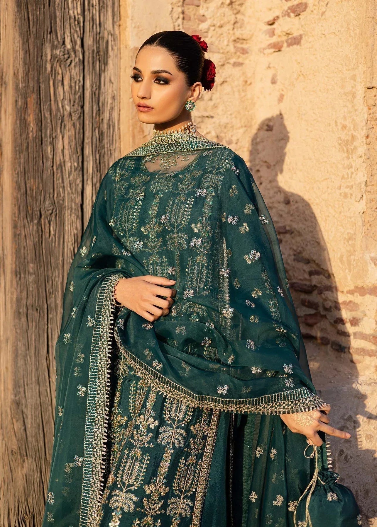 Akbar Aslam | Dastaan Luxury Formals | Nazgul - Aqsa Fabrics
