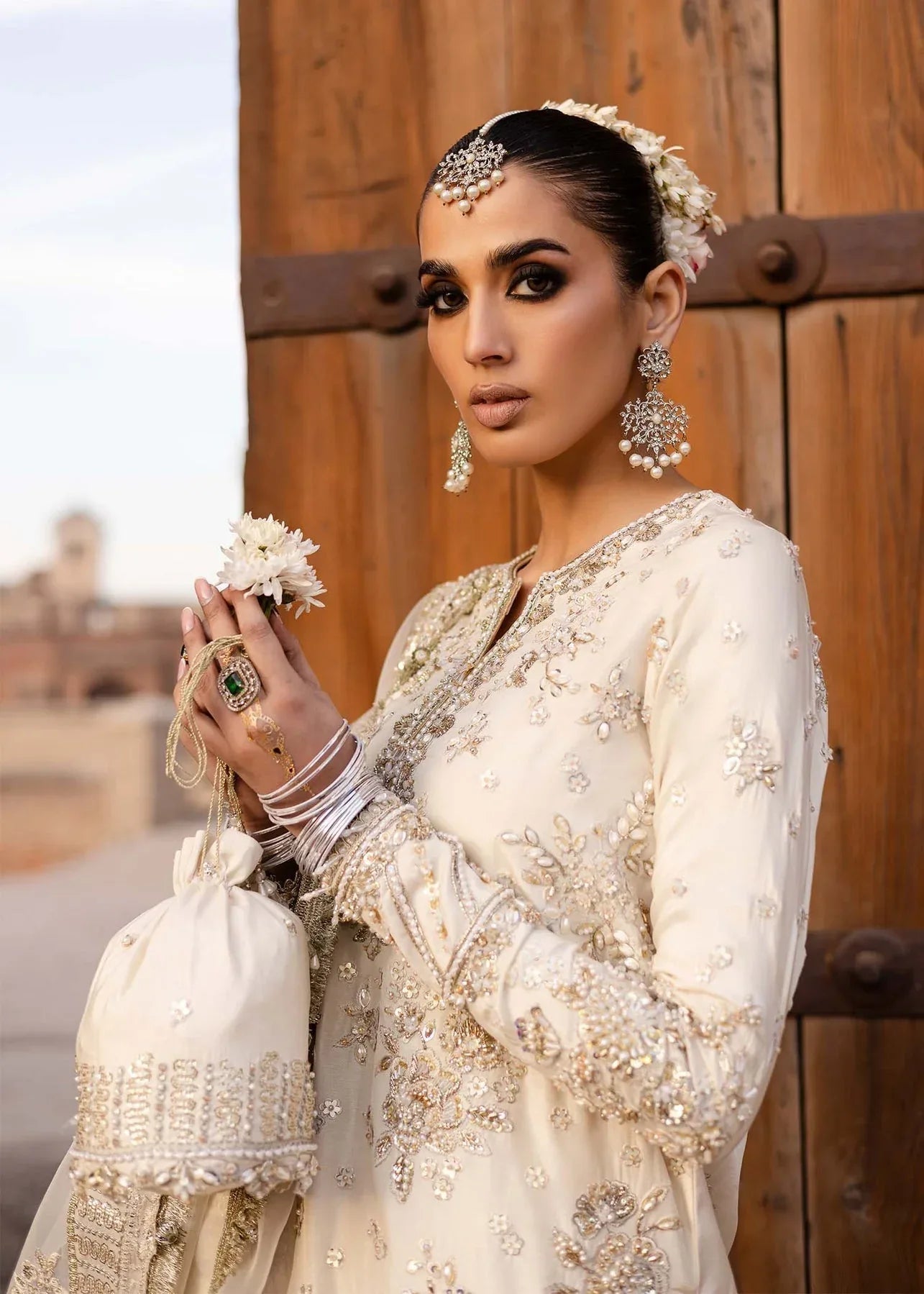 Akbar Aslam | Dastaan Luxury Formals | Roshaneh - Aqsa Fabrics