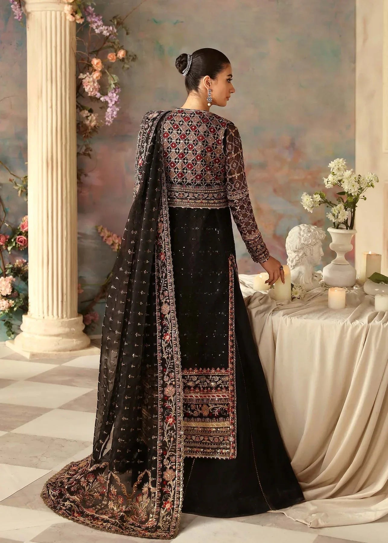 Akbar Aslam | Aleia Luxury Formals | Ebene - Aqsa Fabrics