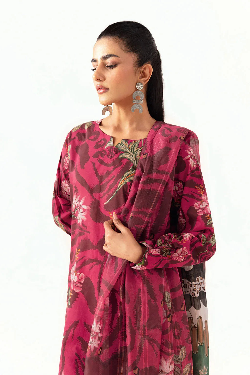 Ramsha | Pinted Lawn | RP-102 - Aqsa Fabrics