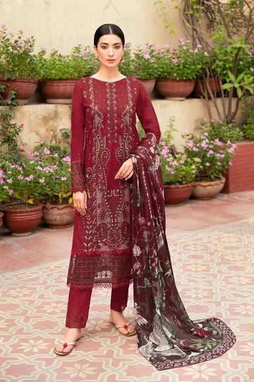 Ramsha | Mashaal Luxury Lawn | L-803 - Aqsa Fabrics