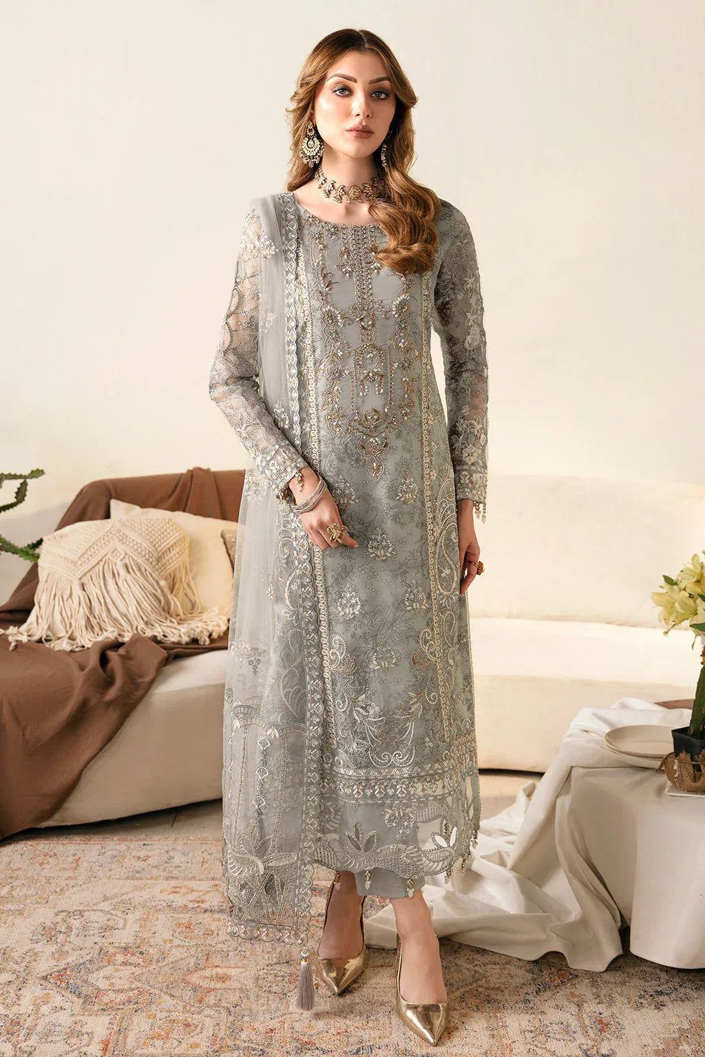 Ramsha | Festive Collection 24 | E-108 - Aqsa Fabrics