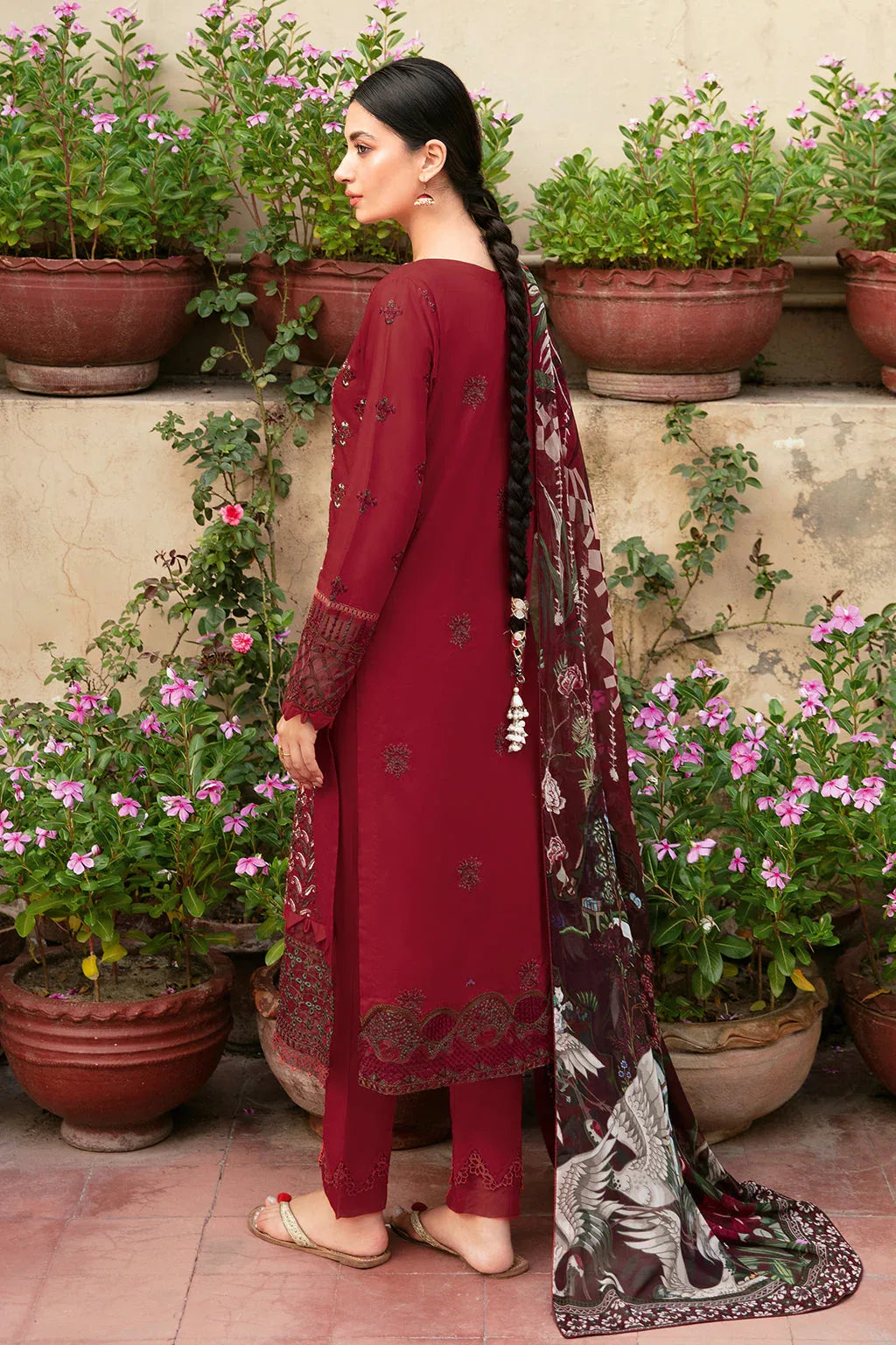 Ramsha | Luxury Lawn 24 | L-803 - Aqsa Fabrics