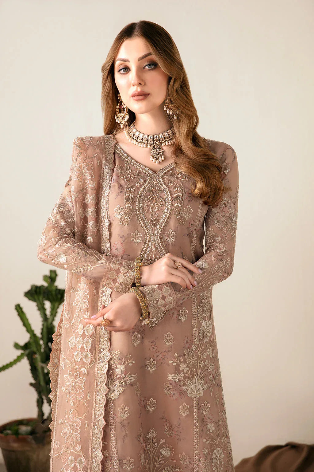 Ramsha | Festive Collection 24 | E-104 - Aqsa Fabrics