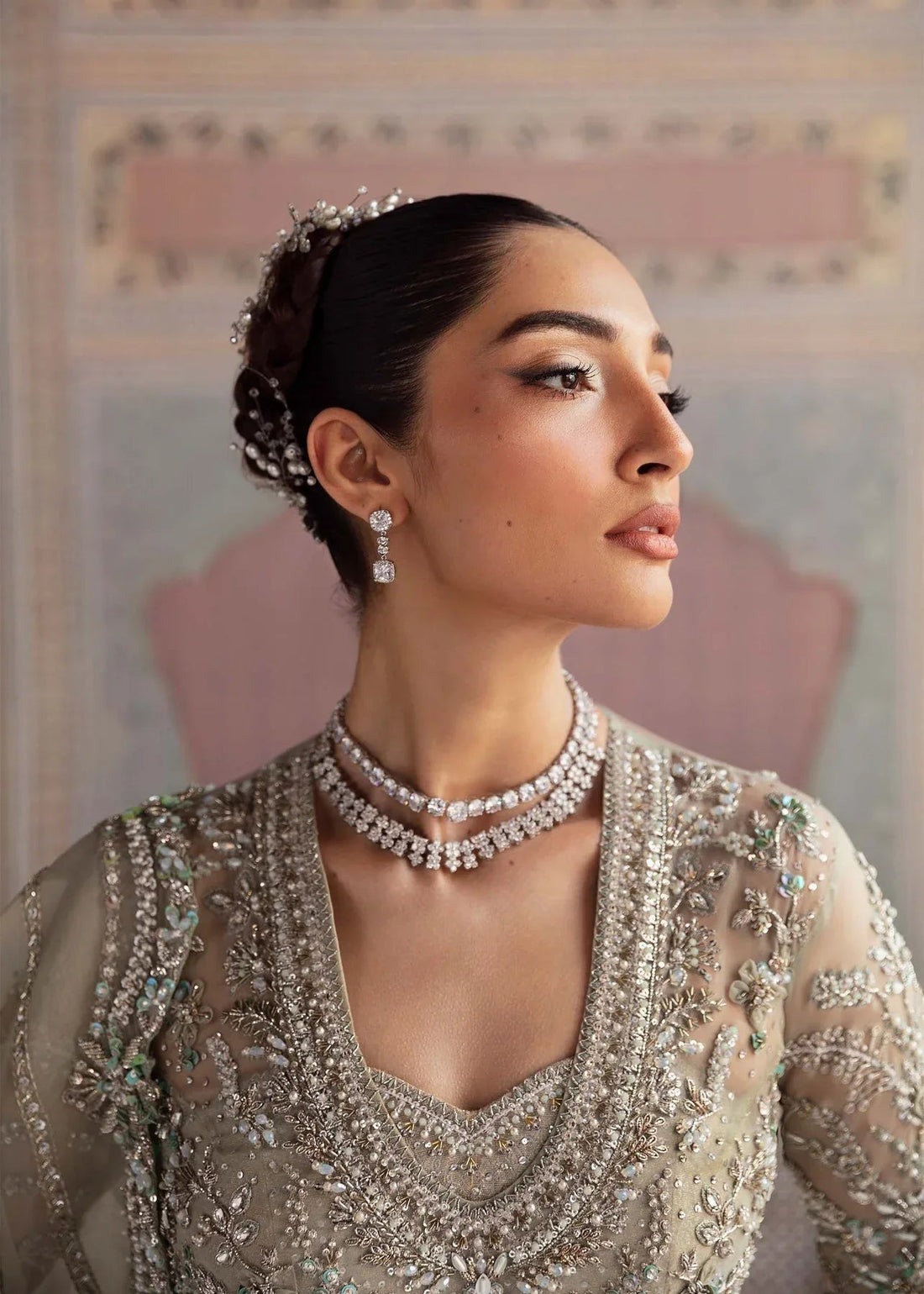 Akbar Aslam | Bridal Collection 2024 | WILLOW - Aqsa Fabrics