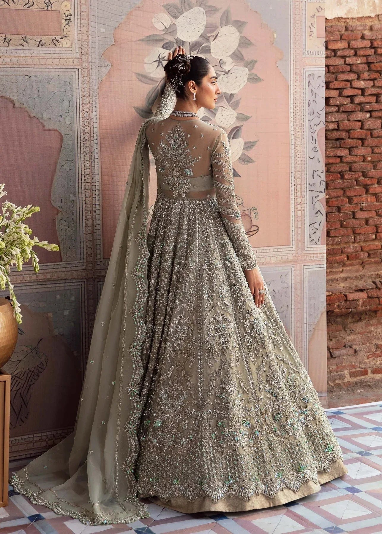 Akbar Aslam | Bridal Collection 2024 | WILLOW - Aqsa Fabrics