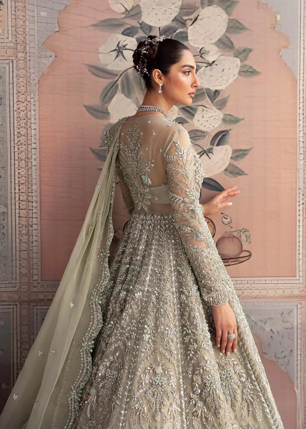 Akbar Aslam | Bridal Collection 2024 | WILLOW - Aqsa Fabrics