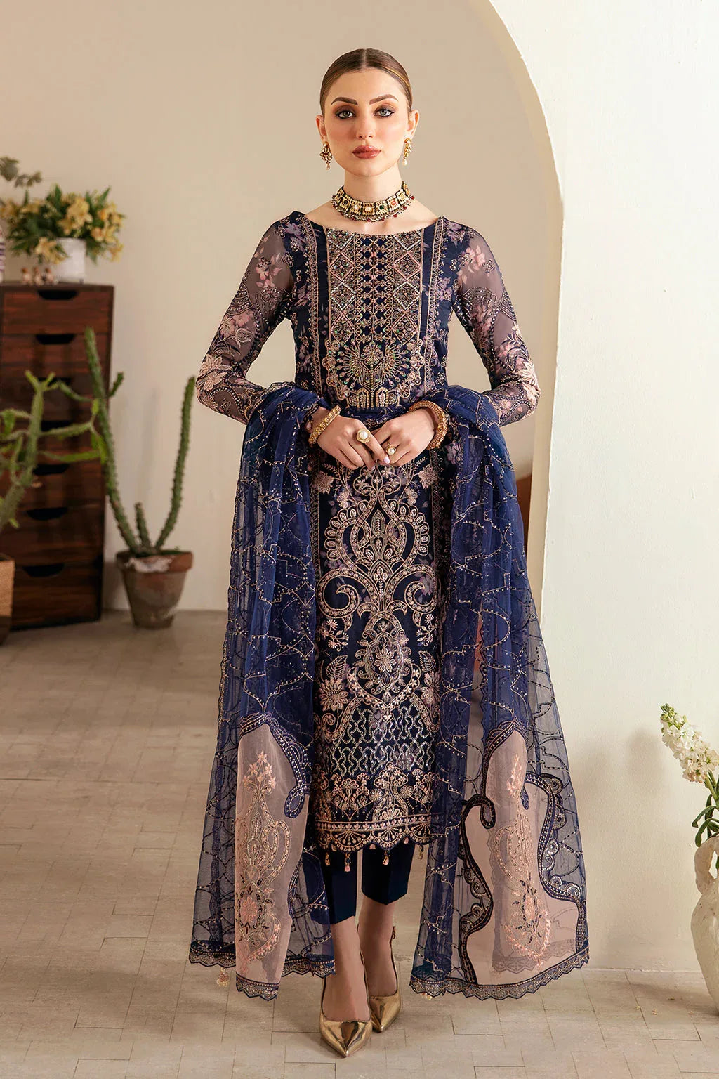 Ramsha | Festive Collection 24 | E-101 - Aqsa Fabrics