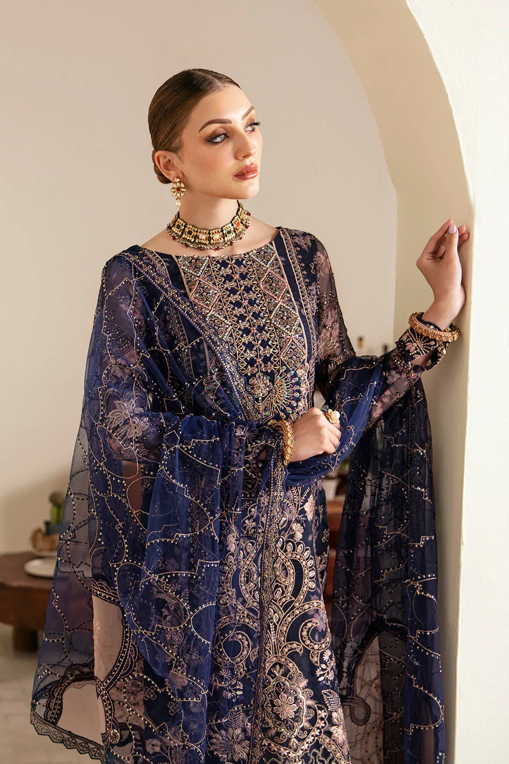 Ramsha | Festive Collection 24 | E-101 - Aqsa Fabrics