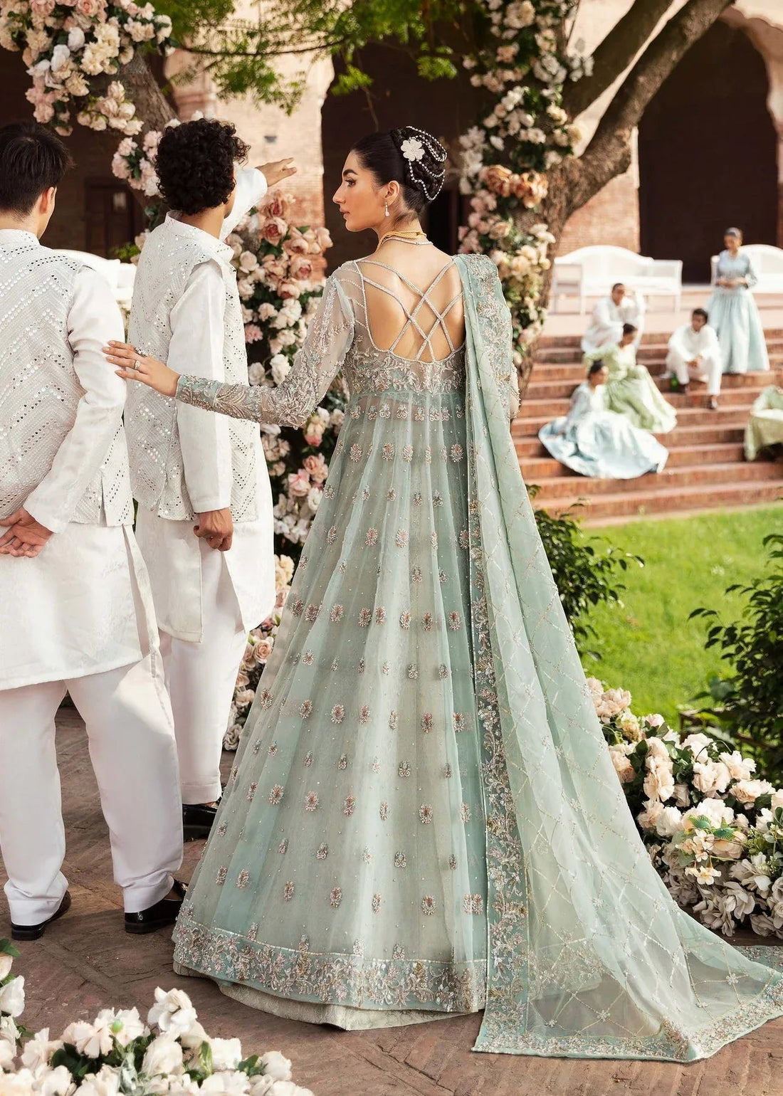 Akbar Aslam | Bridal Collection 2024 | CASCADE - Aqsa Fabrics