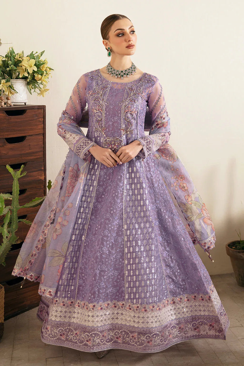 Ramsha | Festive Collection 24 | E-107 - Aqsa Fabrics