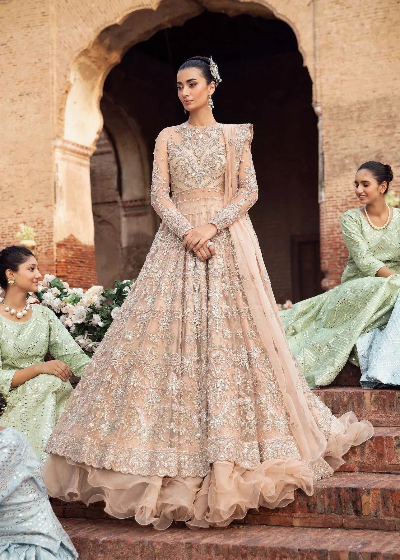 Akbar Aslam | Bridal Collection 2024 | TEMPEST - Aqsa Fabrics