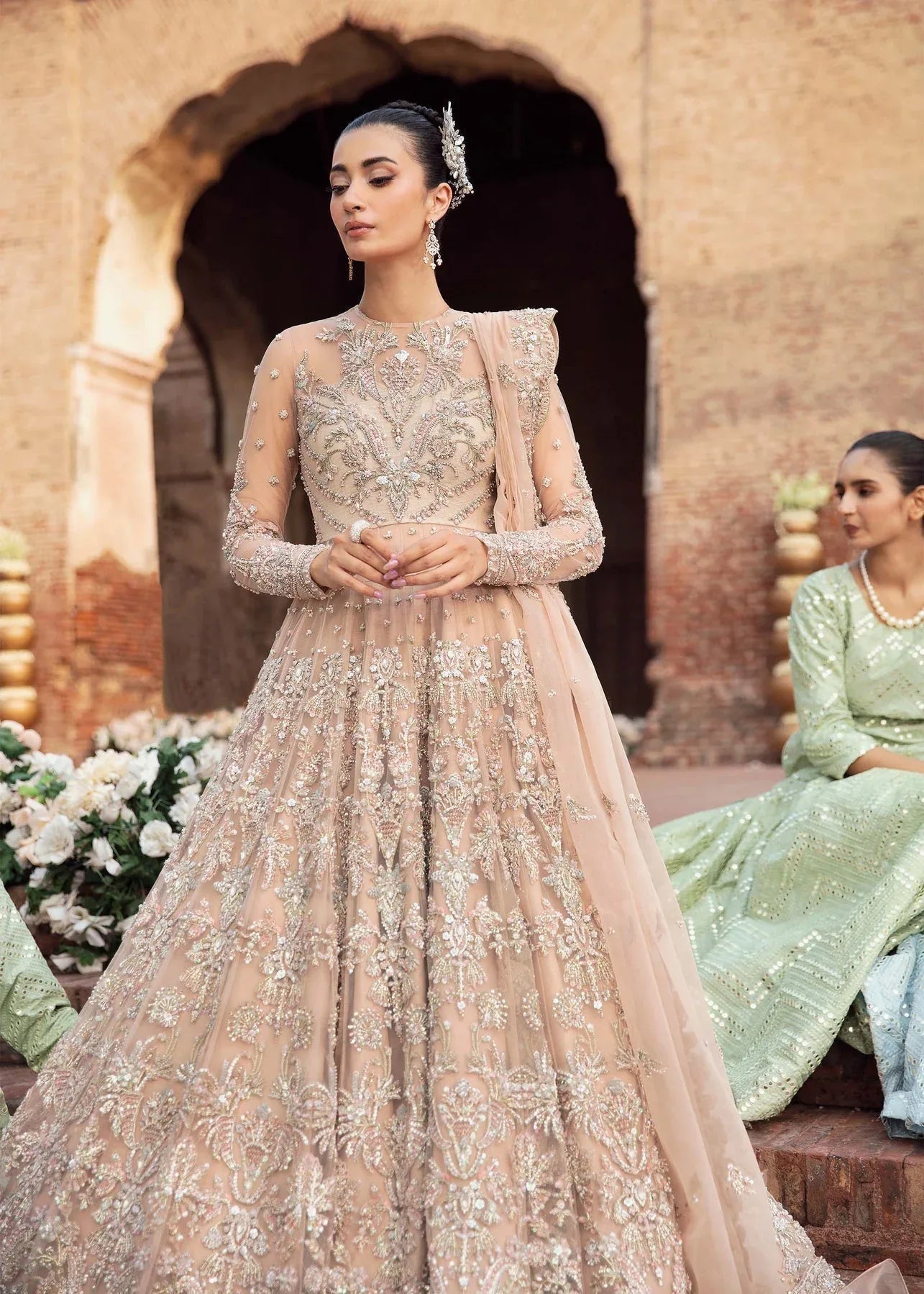 Akbar Aslam | Bridal Collection 2024 | TEMPEST - Aqsa Fabrics