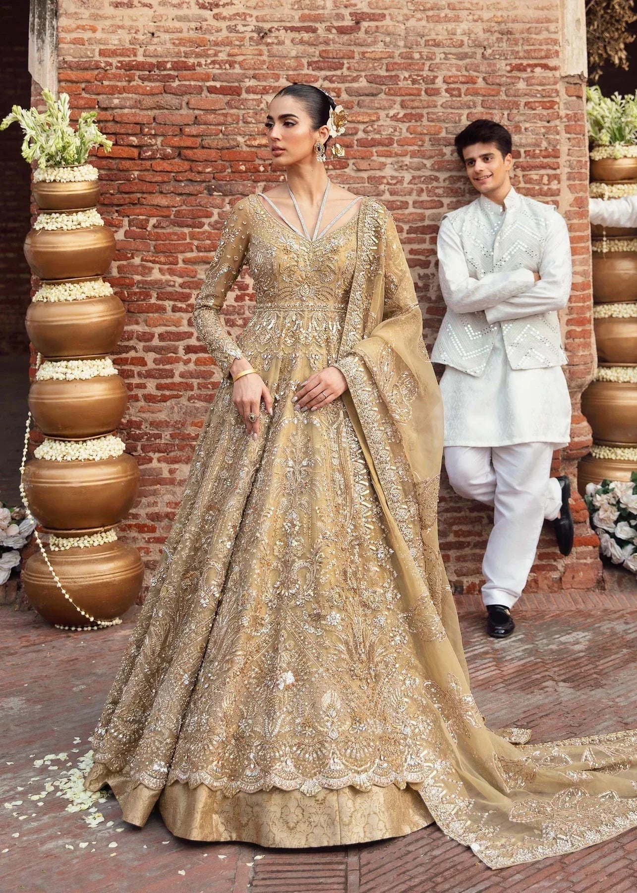 Akbar Aslam | Bridal Collection 2024 | ELYSIUM - Aqsa Fabrics