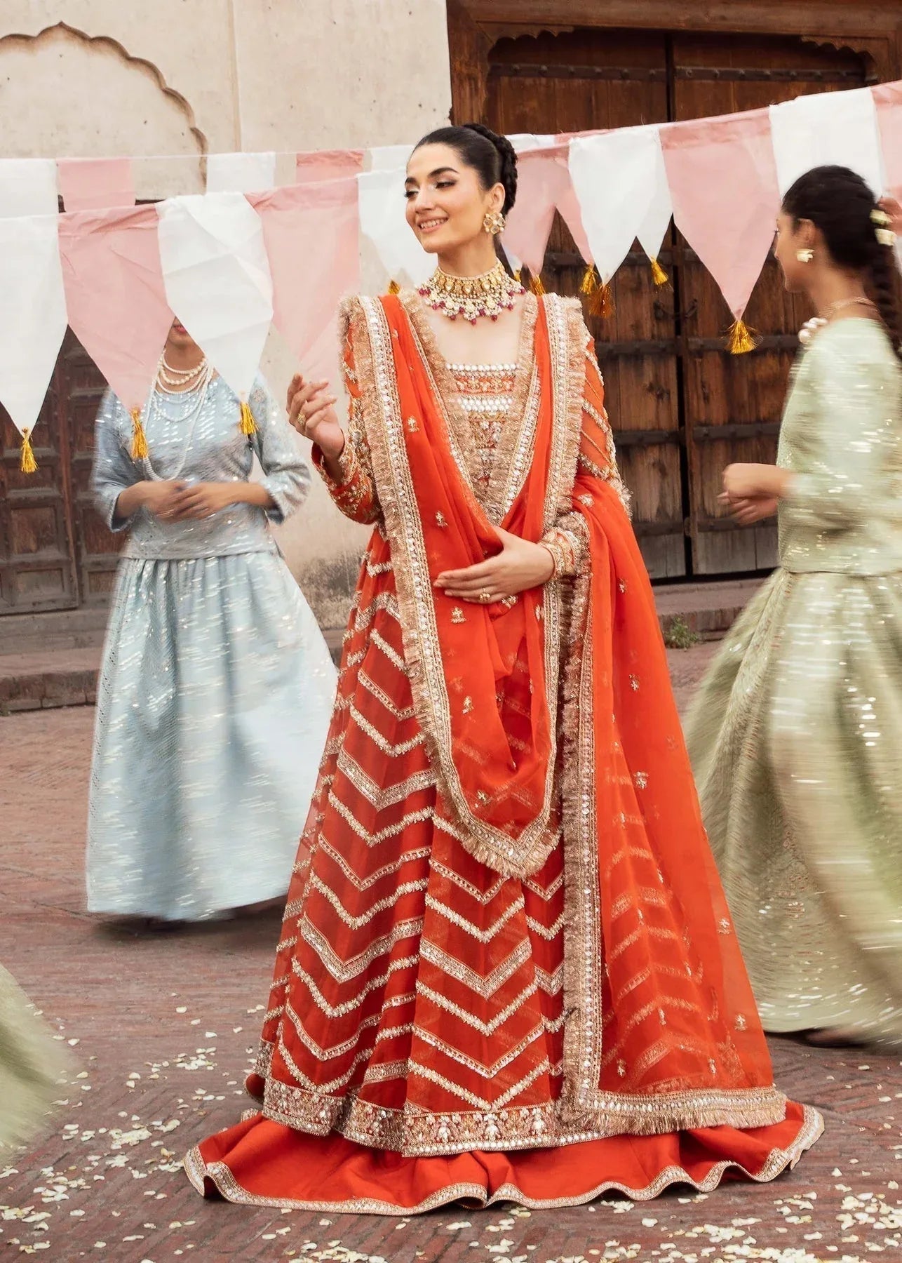 Akbar Aslam | Bridal Collection 2024 | CYPRESS - Aqsa Fabrics
