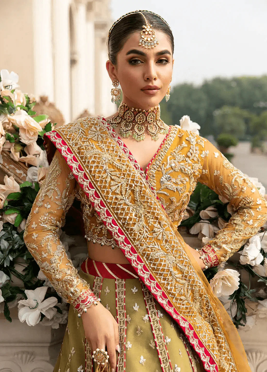 Gulaal | Wedding Collection 23 | DIYA (GL-WU-23V1-01) - Aqsa Fabrics