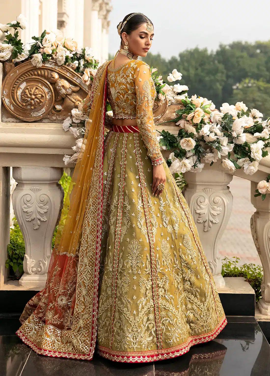 Gulaal | Wedding Collection 23 | DIYA (GL-WU-23V1-01) - Aqsa Fabrics