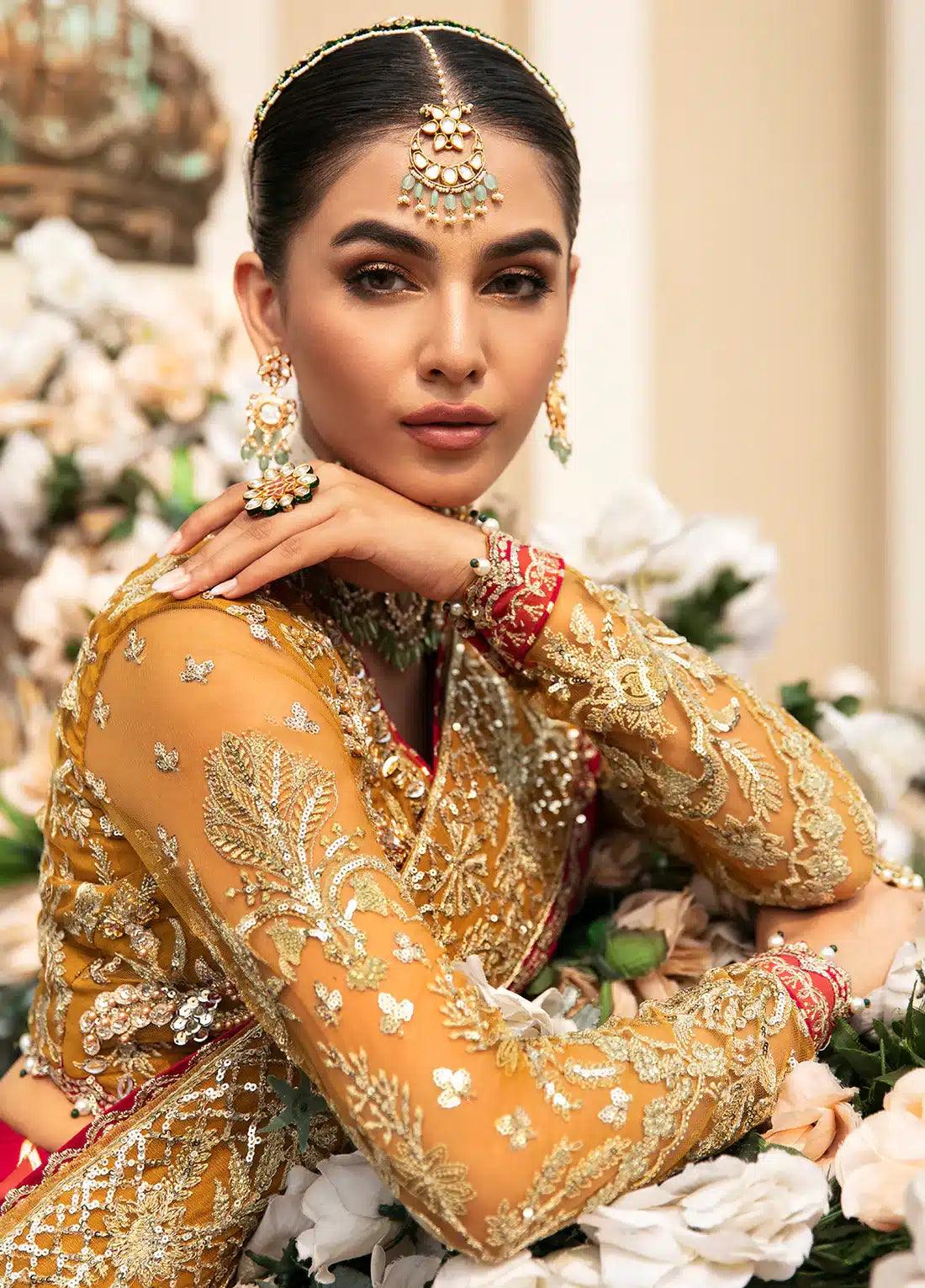 Gulaal | Wedding Collection 23 | DIYA (GL-WU-23V1-01) - Aqsa Fabrics