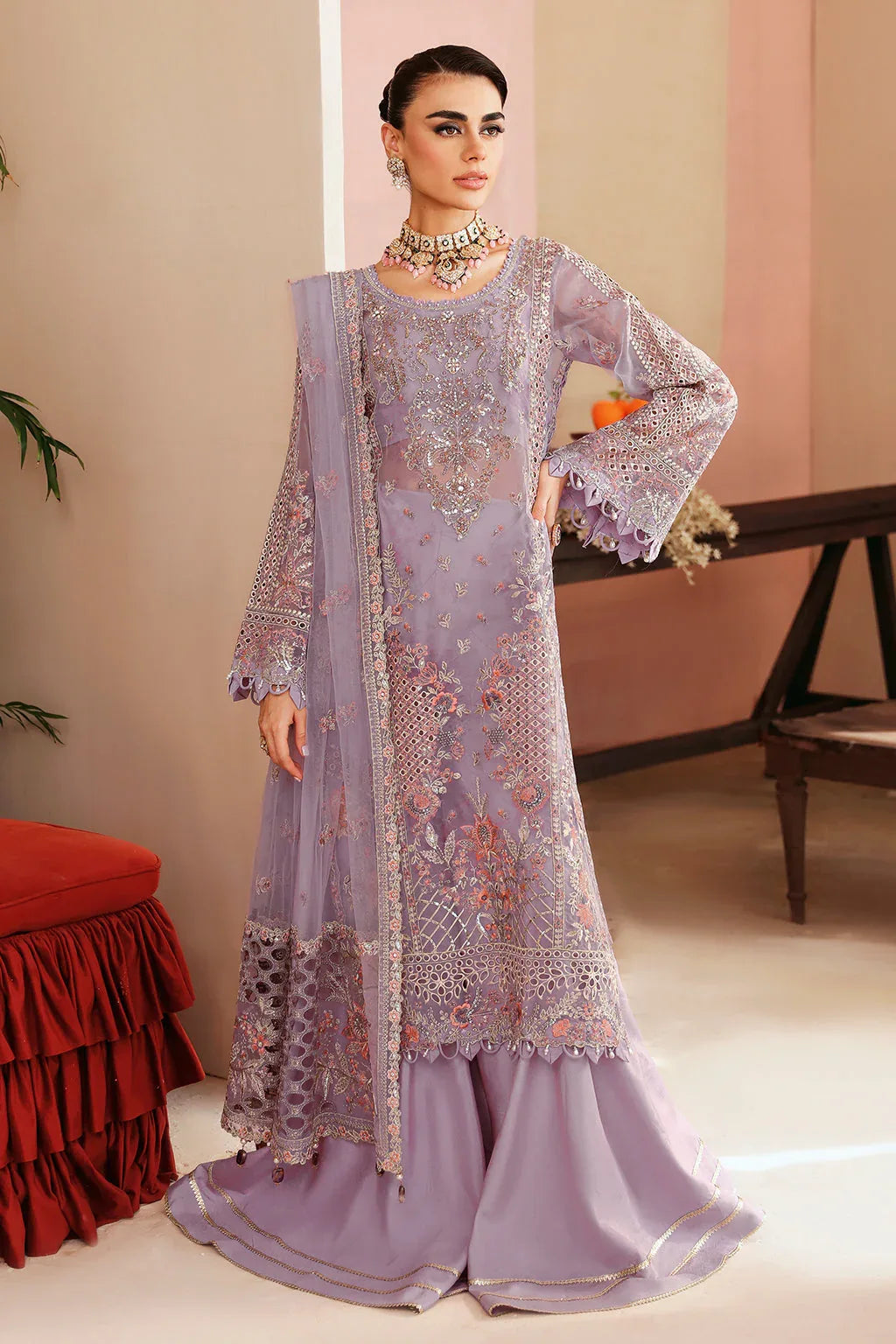 Ramsha | Festive Formals | E-201 - Aqsa Fabrics